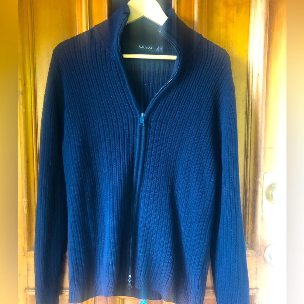 Men’s Nautica Cow Neck Zip sweater